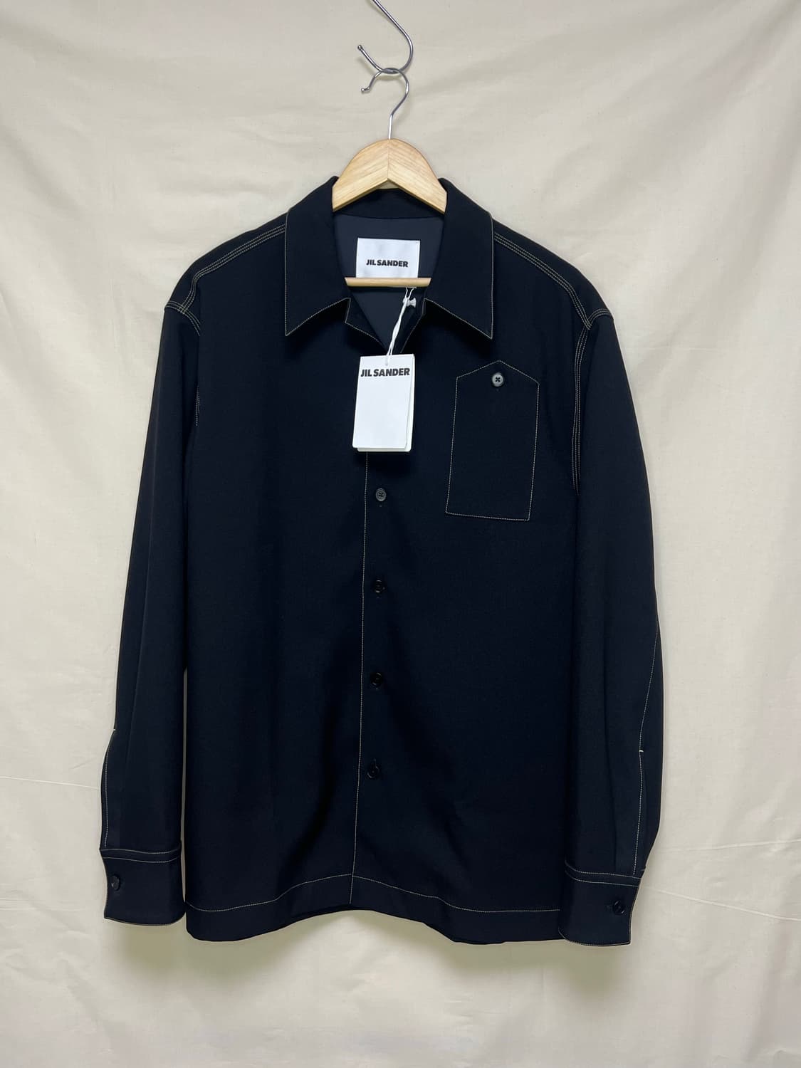질샌더 JIL SANDER 25SS 개버딘 셔츠자켓 상품이미지3