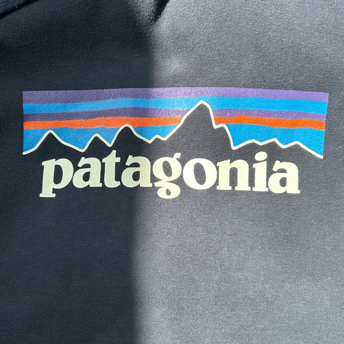 파타고니아 네이비 기모 후드티 상품이미지5
