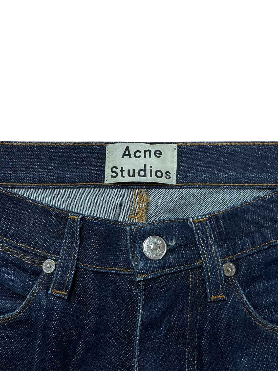 Acne Studios Max STR Raw Denim Pants 상품이미지6