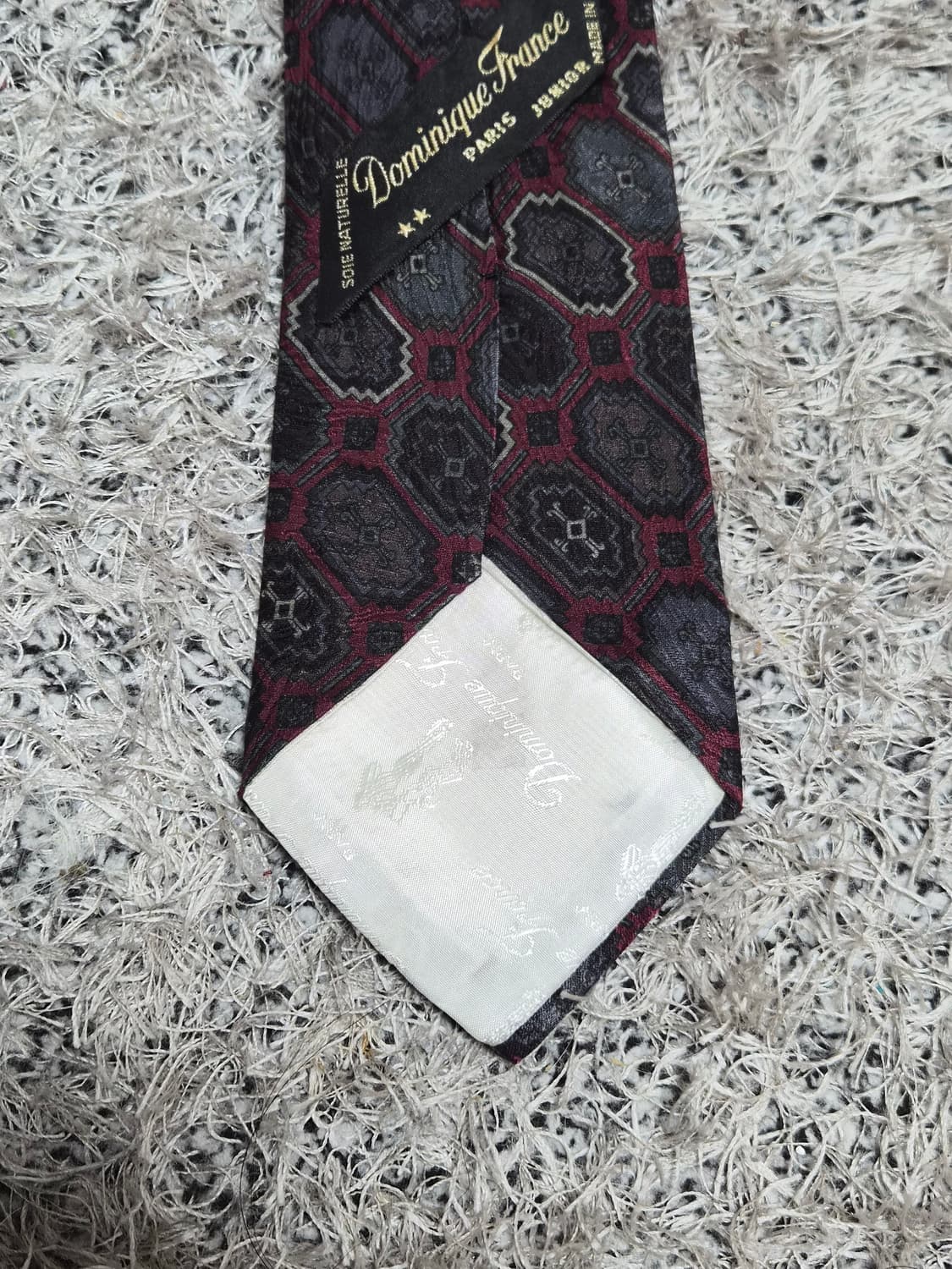 도미니크프랑스 빈티지 페이즐리 패턴 넥타이 Free - N41 상품이미지7