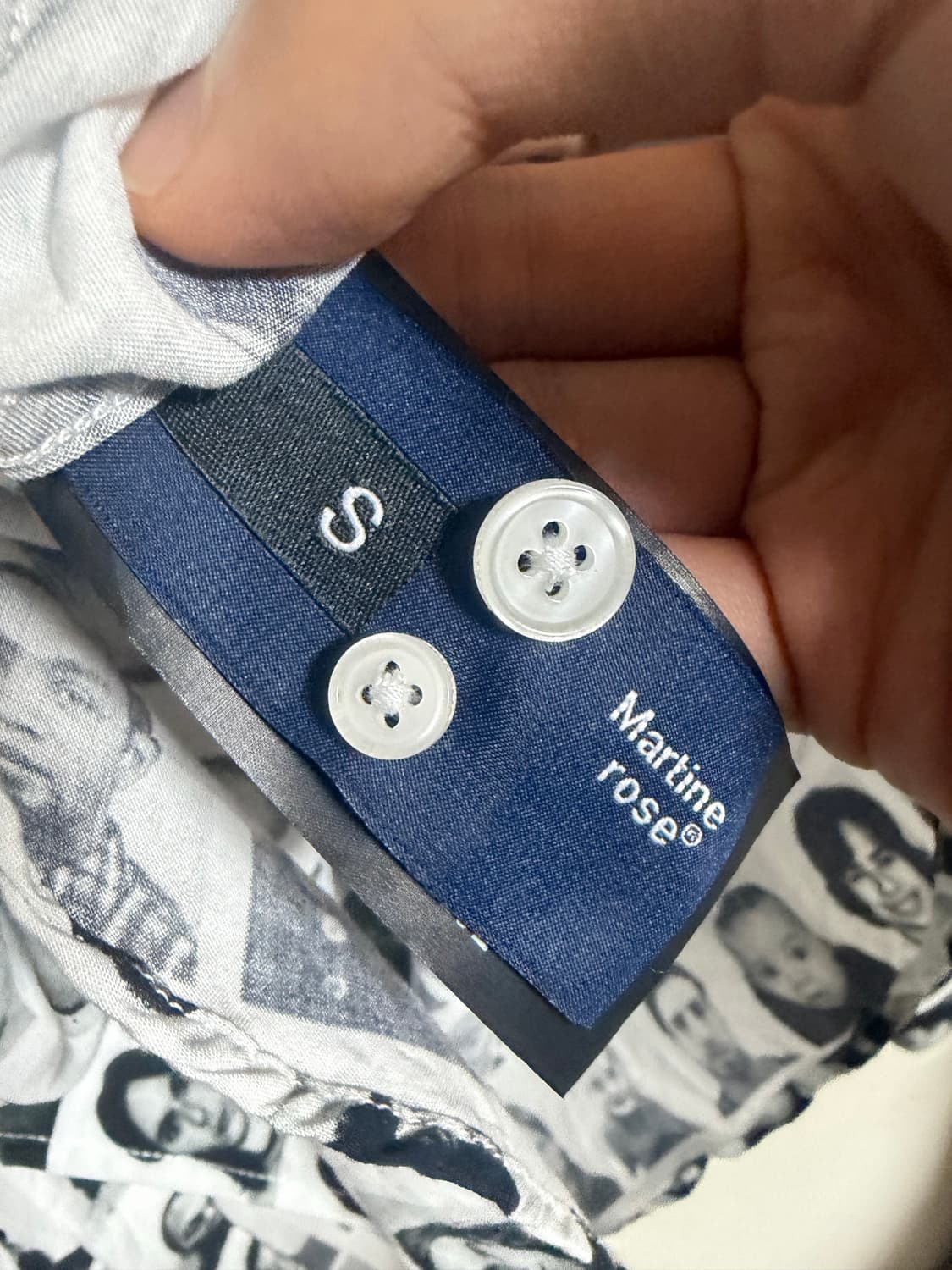 martine rose 포토 프린트 셔츠 s 새상품 상품이미지4