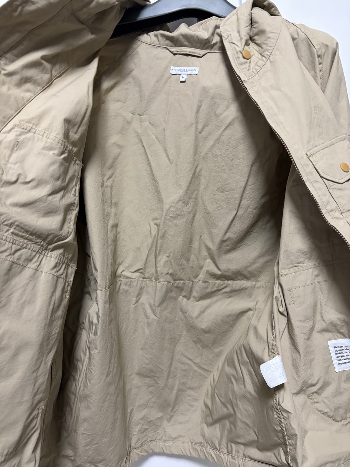 엔지니어드 가먼츠 아틀란틱 파카 L 상품이미지9