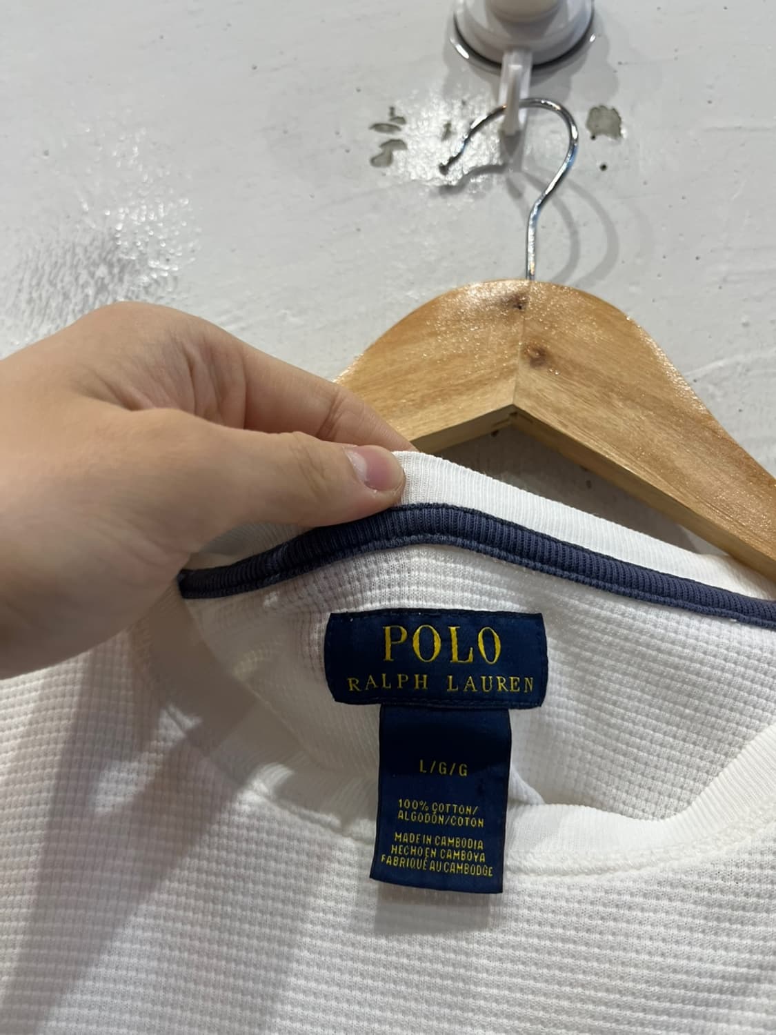 폴로랄프로렌 와플 반팔 티셔츠 상품이미지2