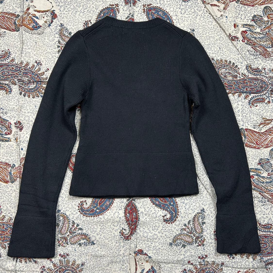 90s 꼼 데 가르송 로브 드 샹브르 크롭 니트 상품이미지4