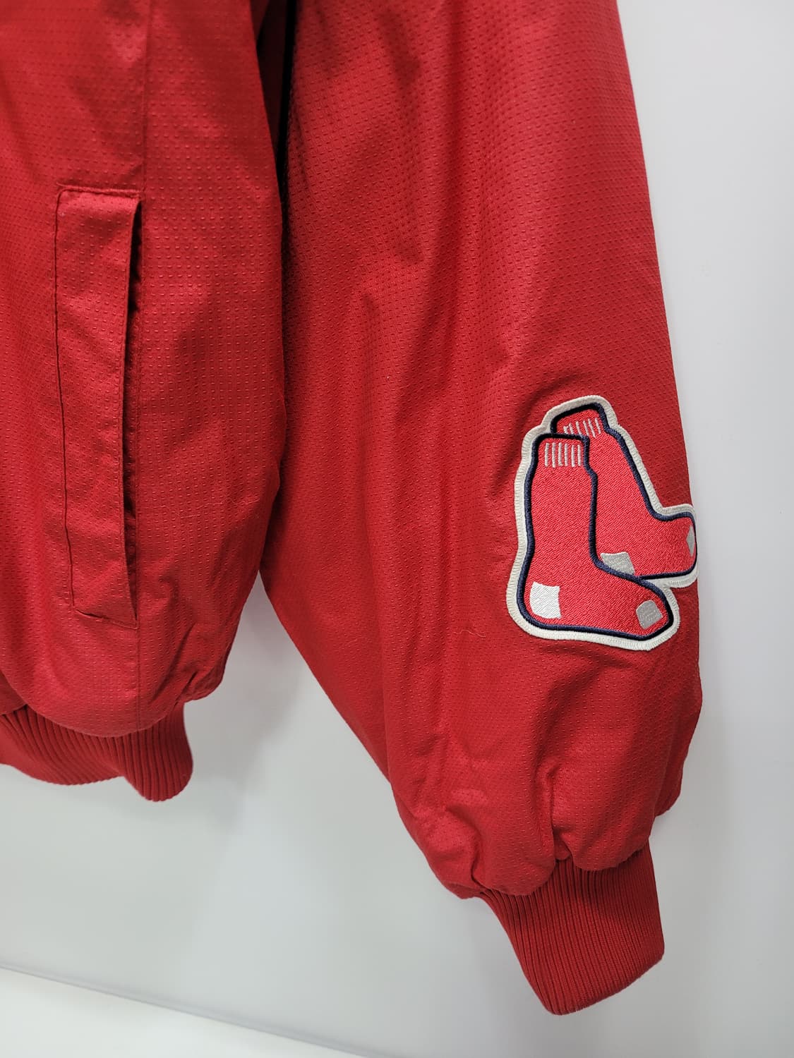 마제스틱 MLB 보스턴 레드삭스 덕아웃 선수용 자켓  상품이미지5