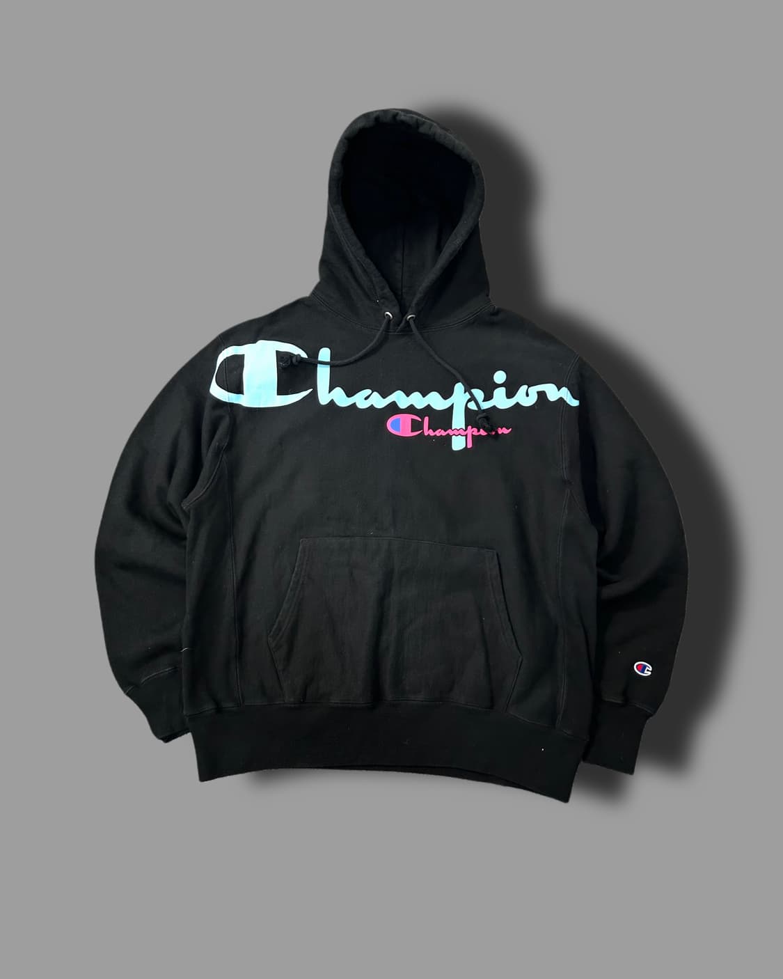 챔피온 리버스위브 빅로고 후드티 상품이미지4