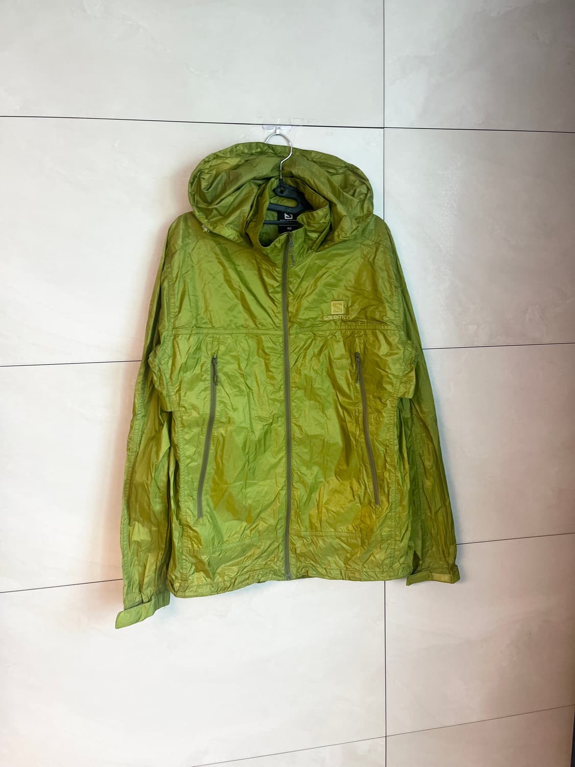 살로몬 초경량 바람막이 그린 [L/100] 상품이미지2