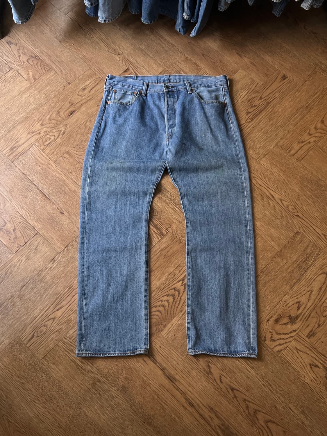 [36]리바이스 501 블랭크탭 빈티지 페인팅 스트레이트 데님 팬츠 상품이미지1