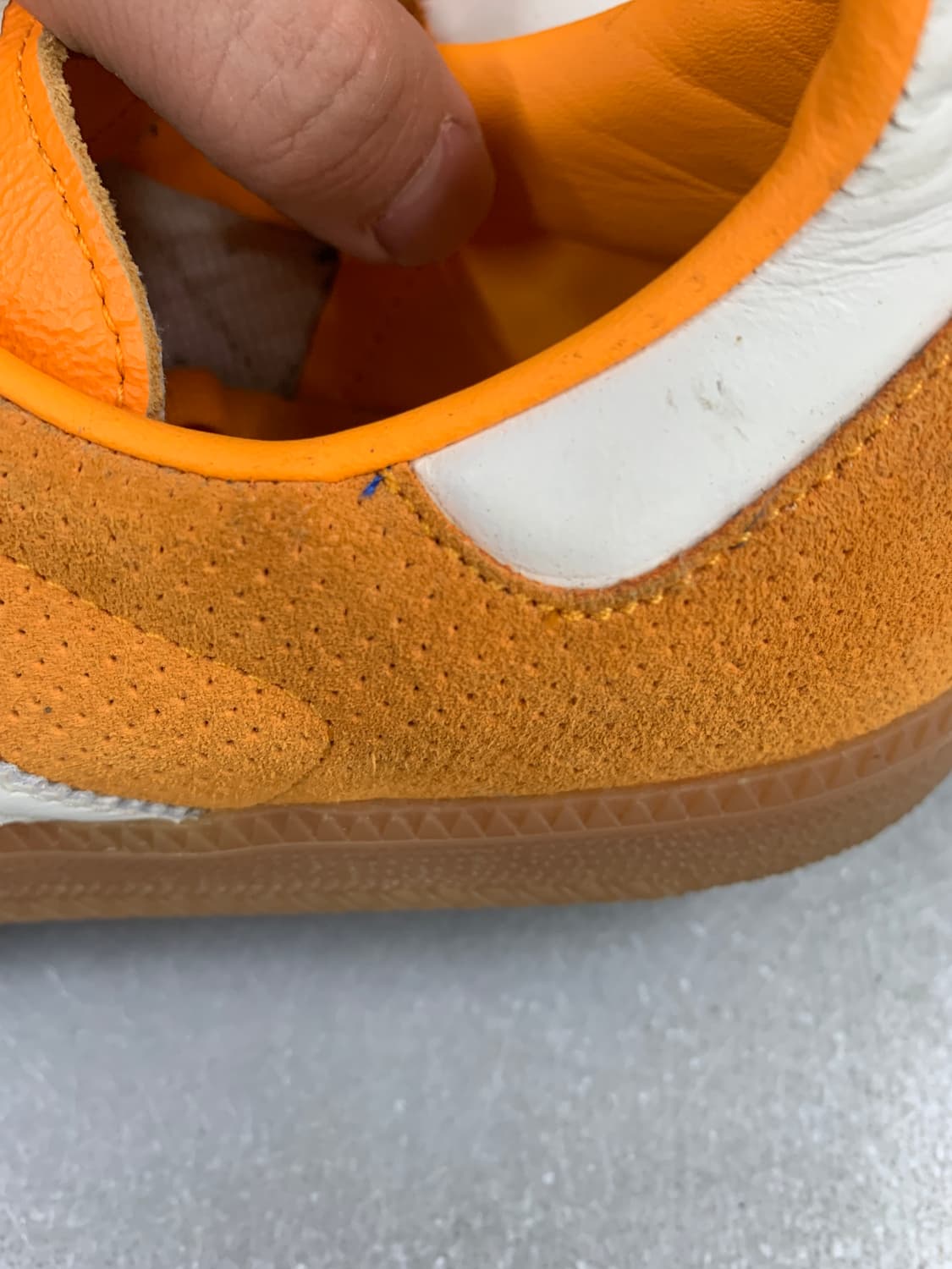 아디다스 삼바 오렌지 러쉬 265 상품이미지7