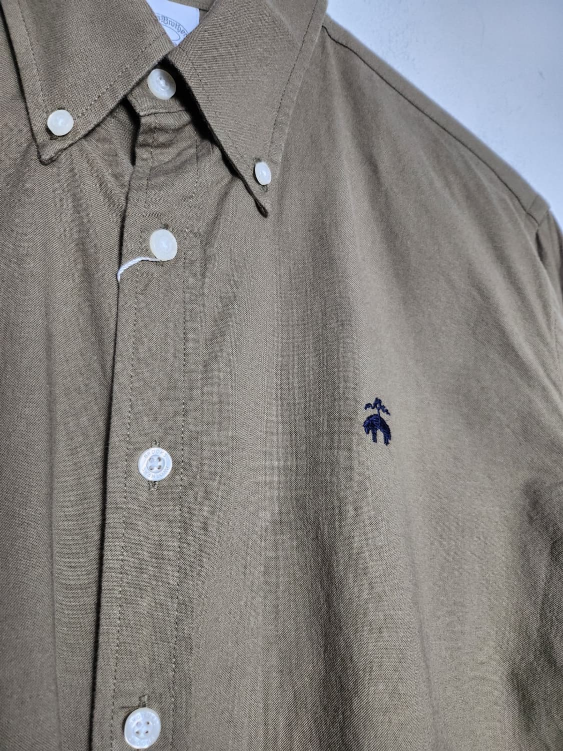 S 브룩스브라더스 솔리드 셔츠 상품이미지3