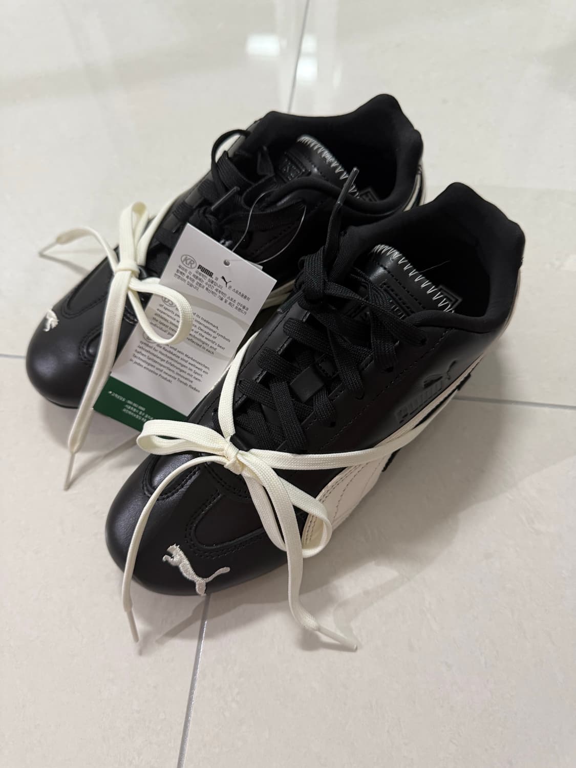 (새상품) 푸마 스피드캣 PRM X 로제 블랙웜하이트 240 PUMA 상품이미지1
