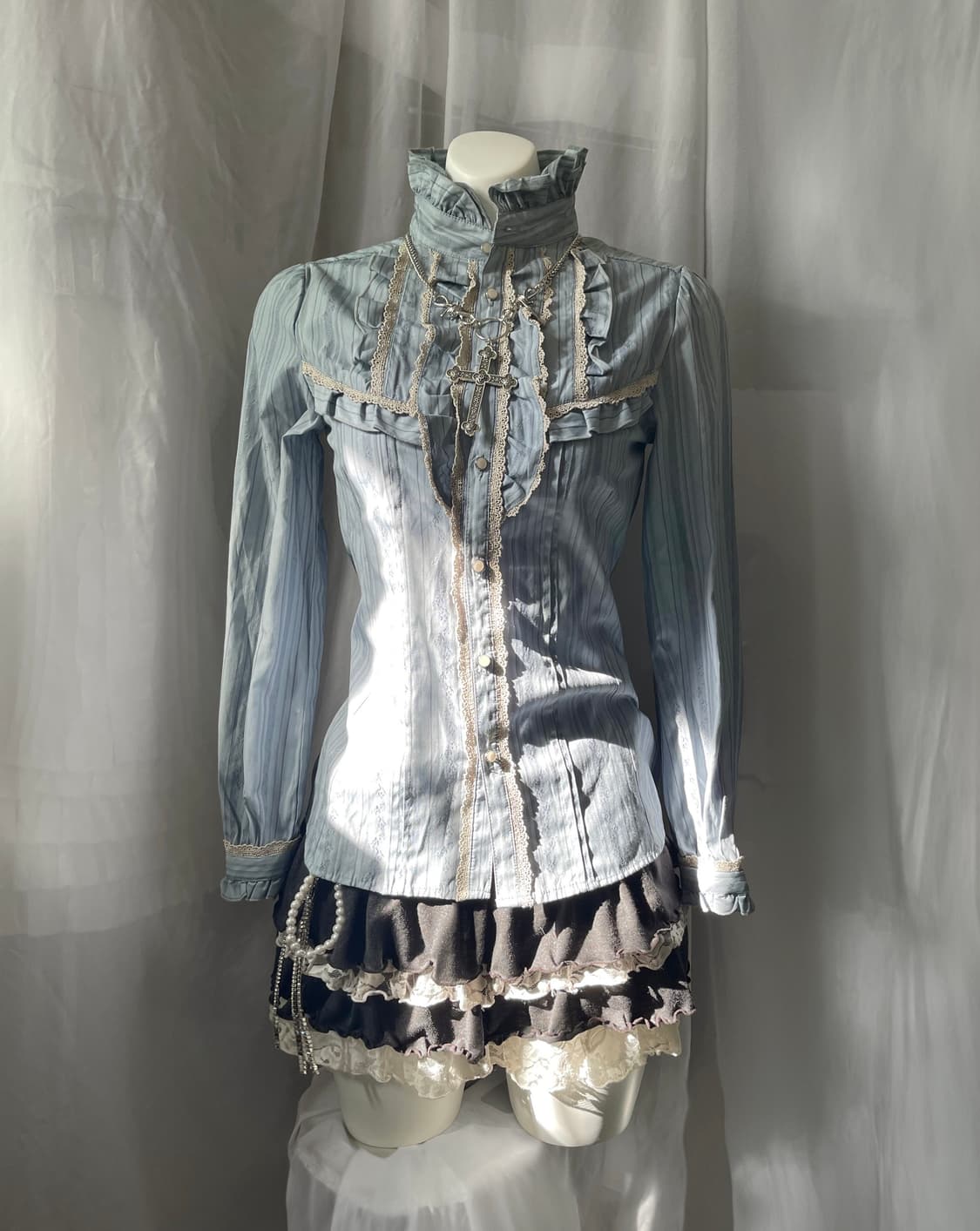 Axes femme blouse 엑시즈팜 소라 블라우스 상품이미지1