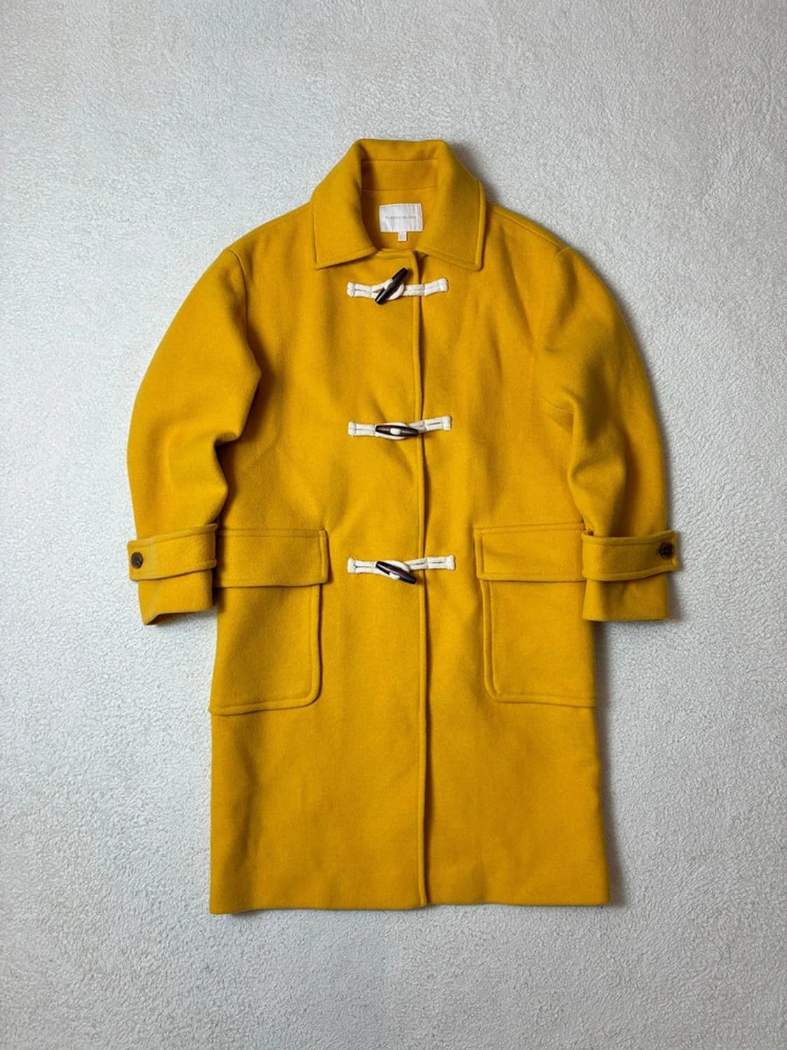 플라스틱아일랜드 18ss 더플 롱 코트 PN6742    상품이미지1