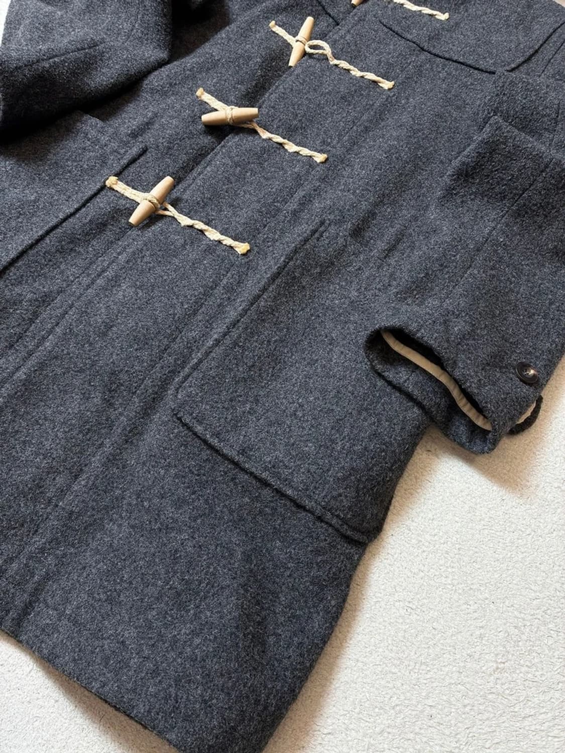 비바스튜디오 코퍼레이트 락앤롤 후디 더플 코트 PN7662 상품이미지3