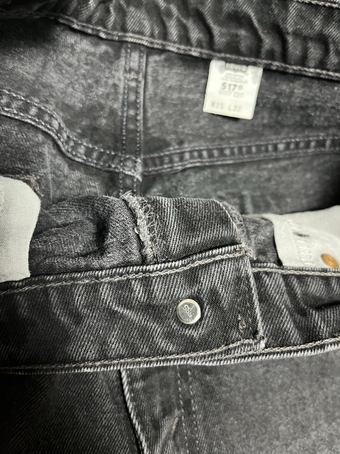 90s 리바이스 517 블랙 상품이미지5