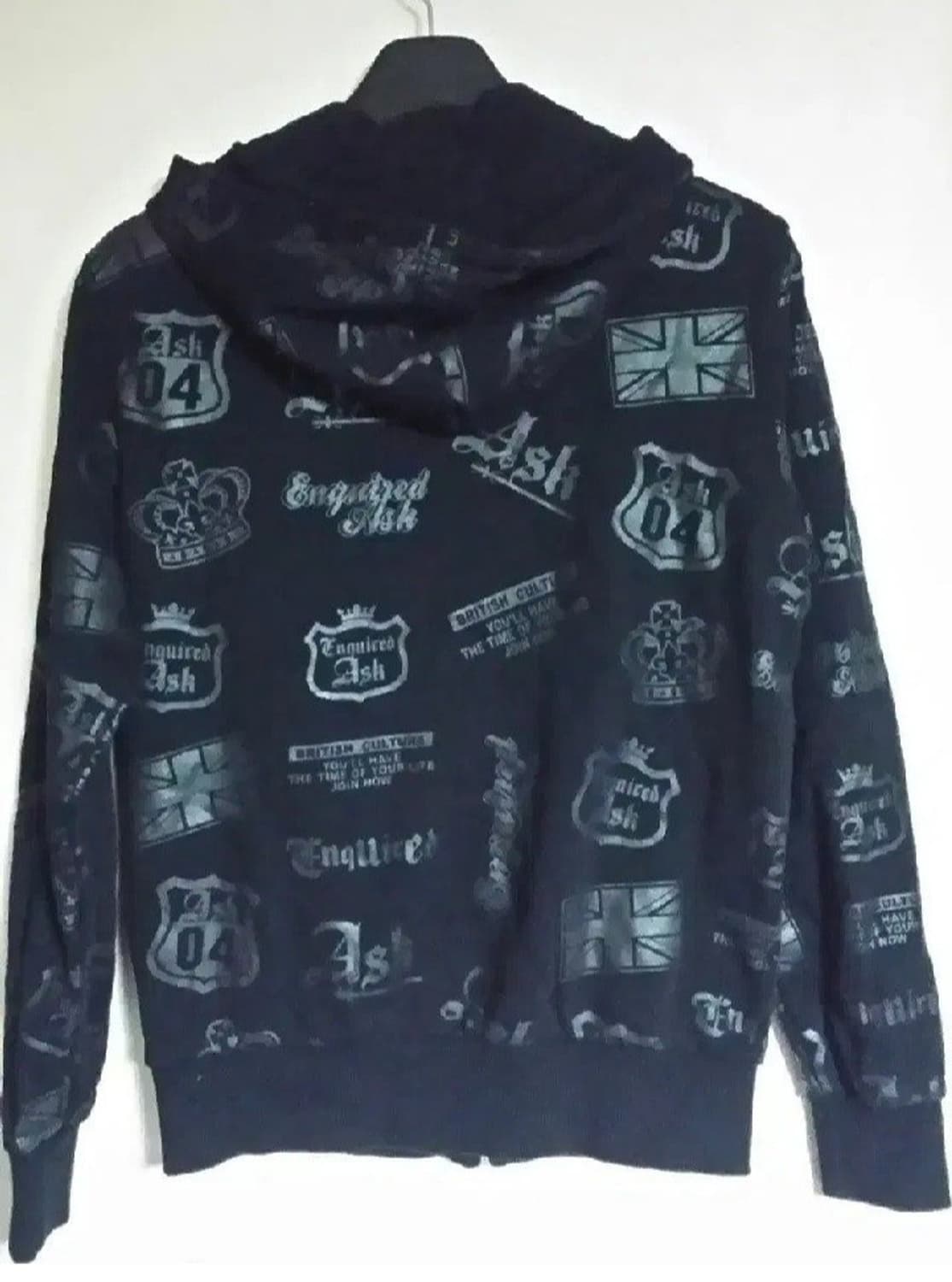 ASK ENQUIRED 남녀공용 기모 후드집업 L 100 상품이미지2