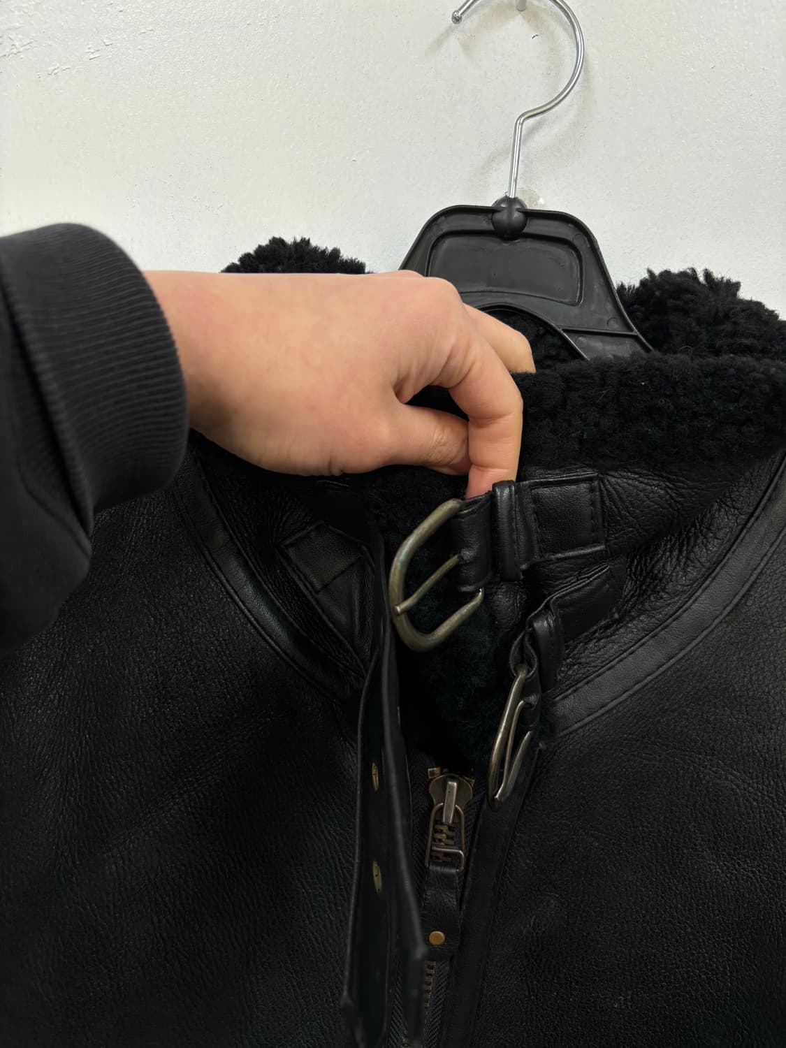 JK MEMBERS B-3 양가죽 무스탕 상품이미지4