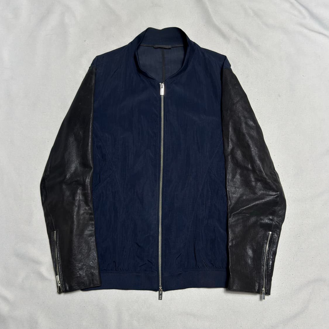 40 아르마니 꼴레지오니 양가죽 나일론 자켓 0410  가격  = 13  상품이미지2