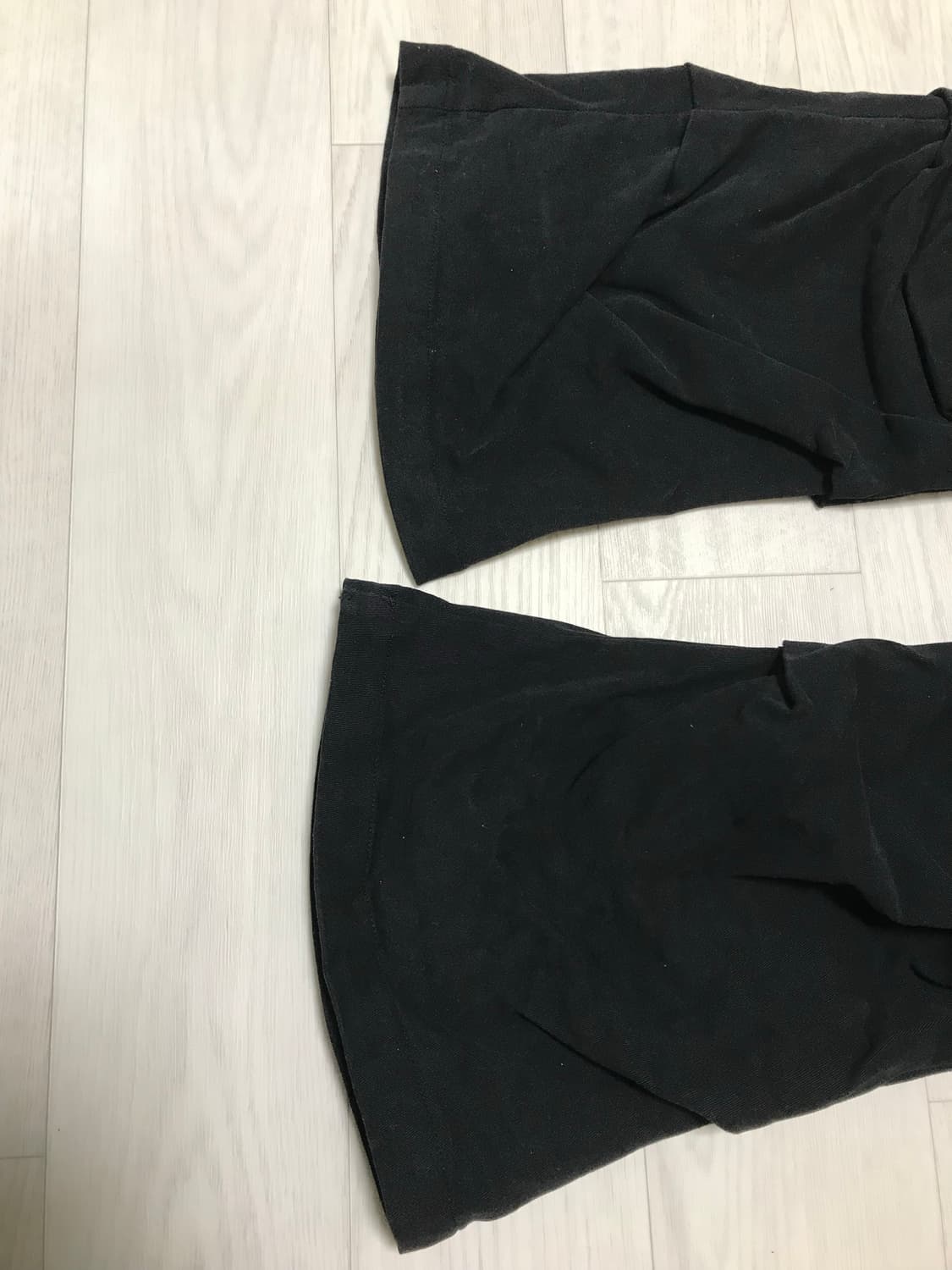 미세키서울 Shirring bootscut pants BLACK   상품이미지6