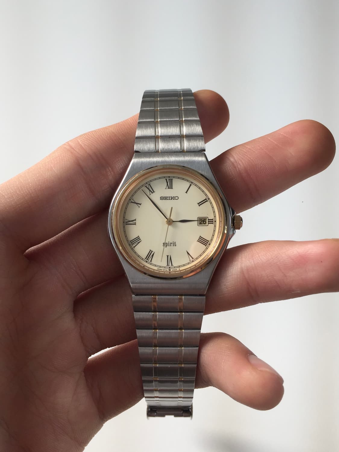 90s seiko spirit roman index combi 상품이미지2