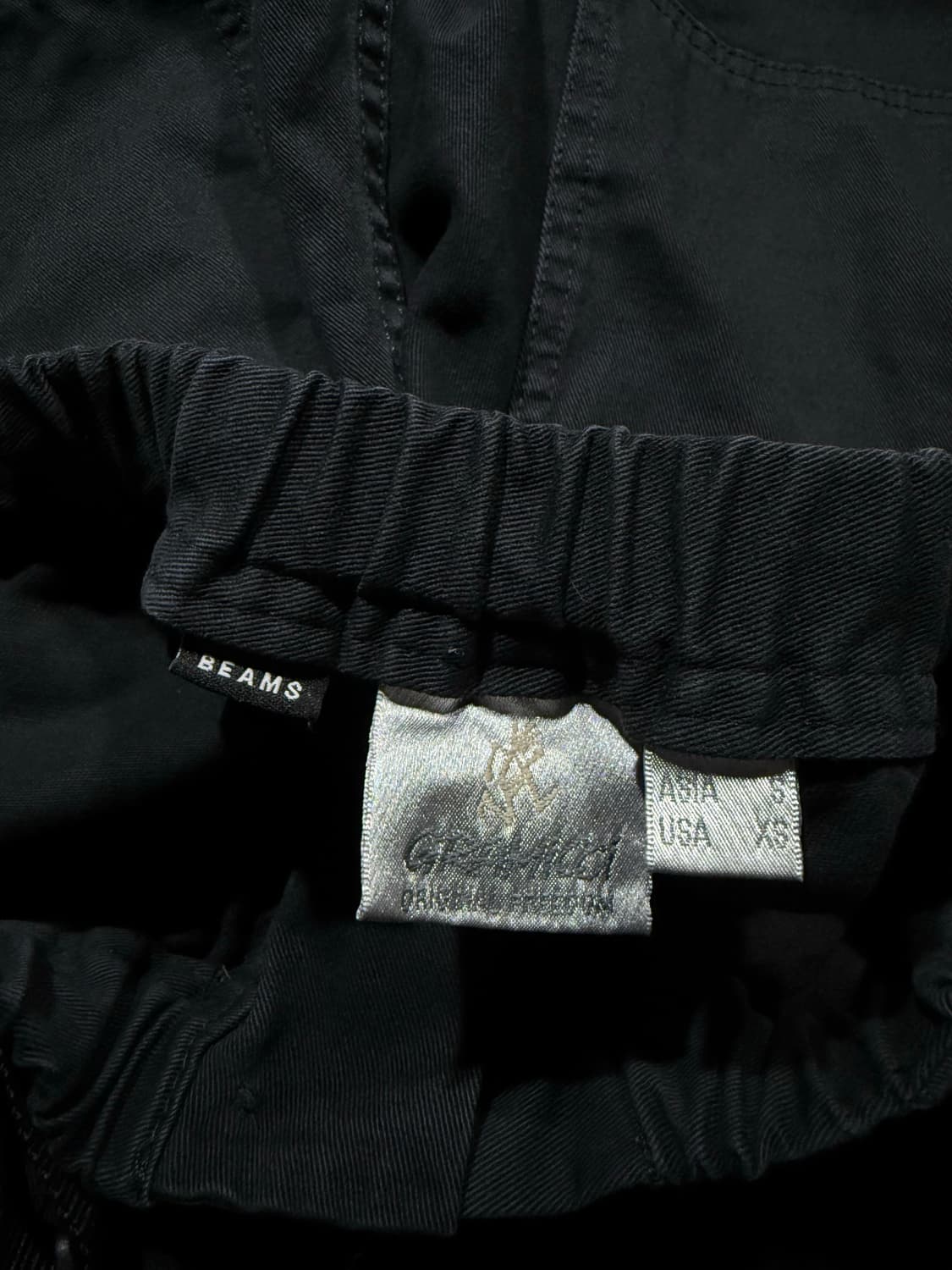 Gramicci X Beams 그라미치 X 빔즈 블랙 카고팬츠 상품이미지6