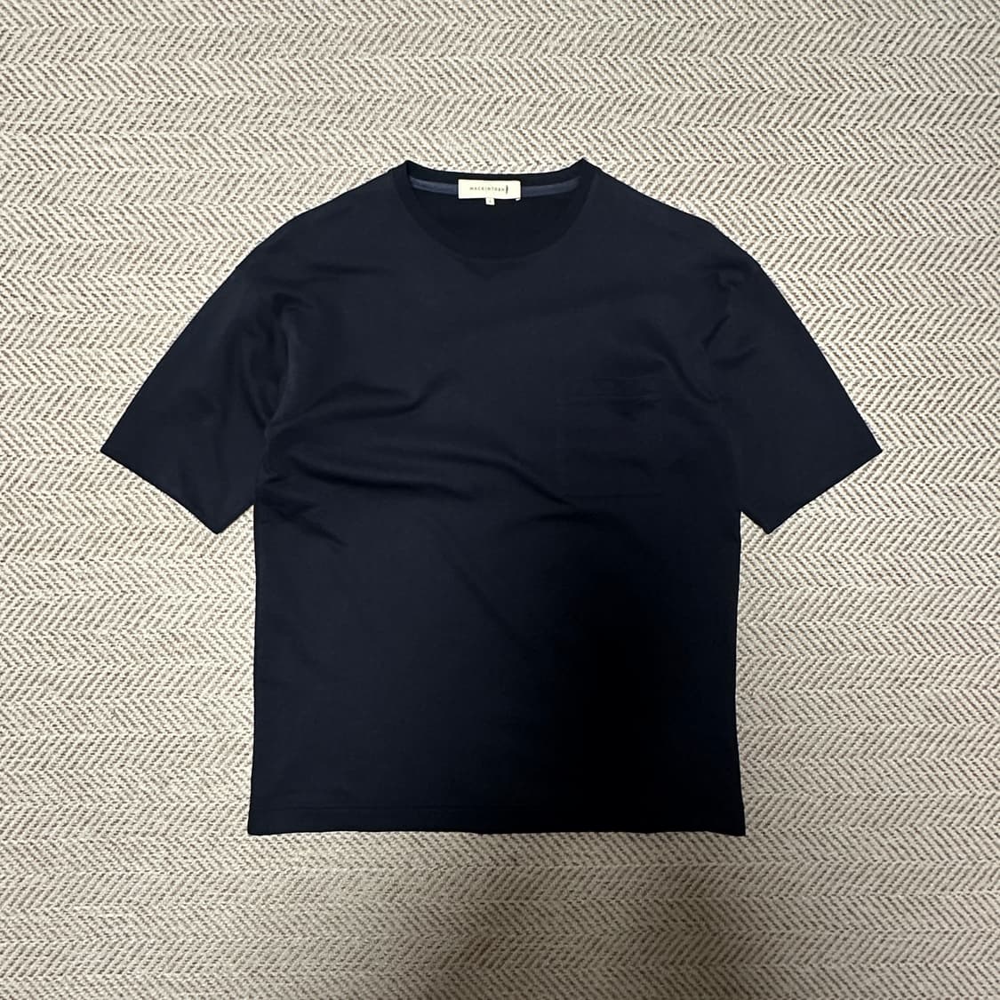 MACKINTOSH japan made t-shirt navy 상품이미지2