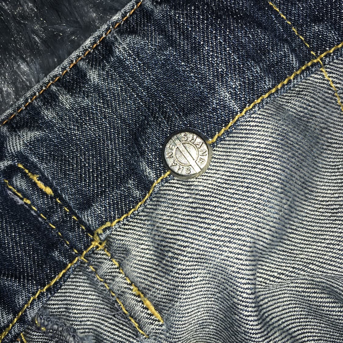 투티/0181 shane jeans 웨스턴 워싱 데님자켓 트러커 상품이미지6