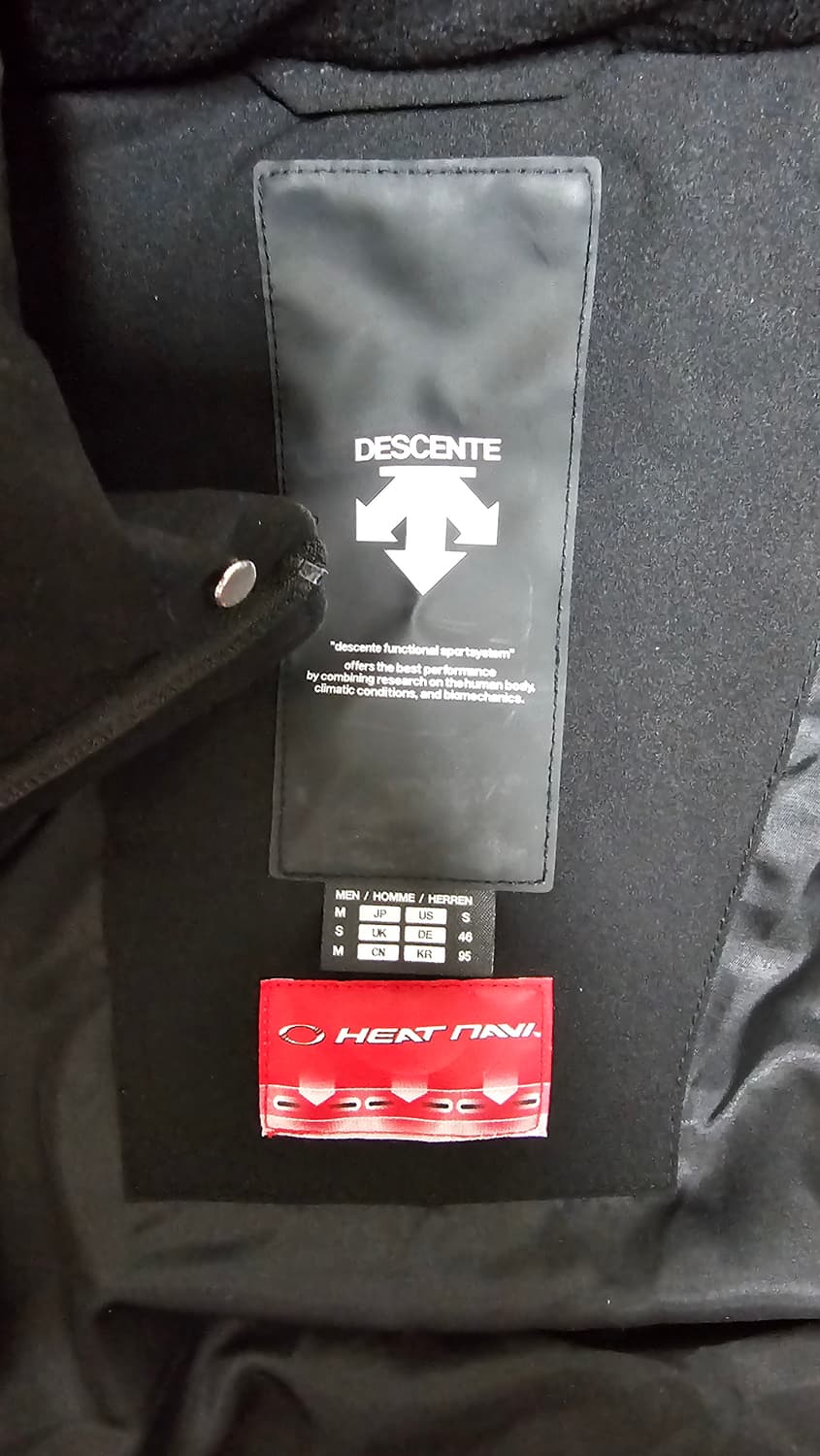 데상트 롱패딩 95-100호 상품이미지5