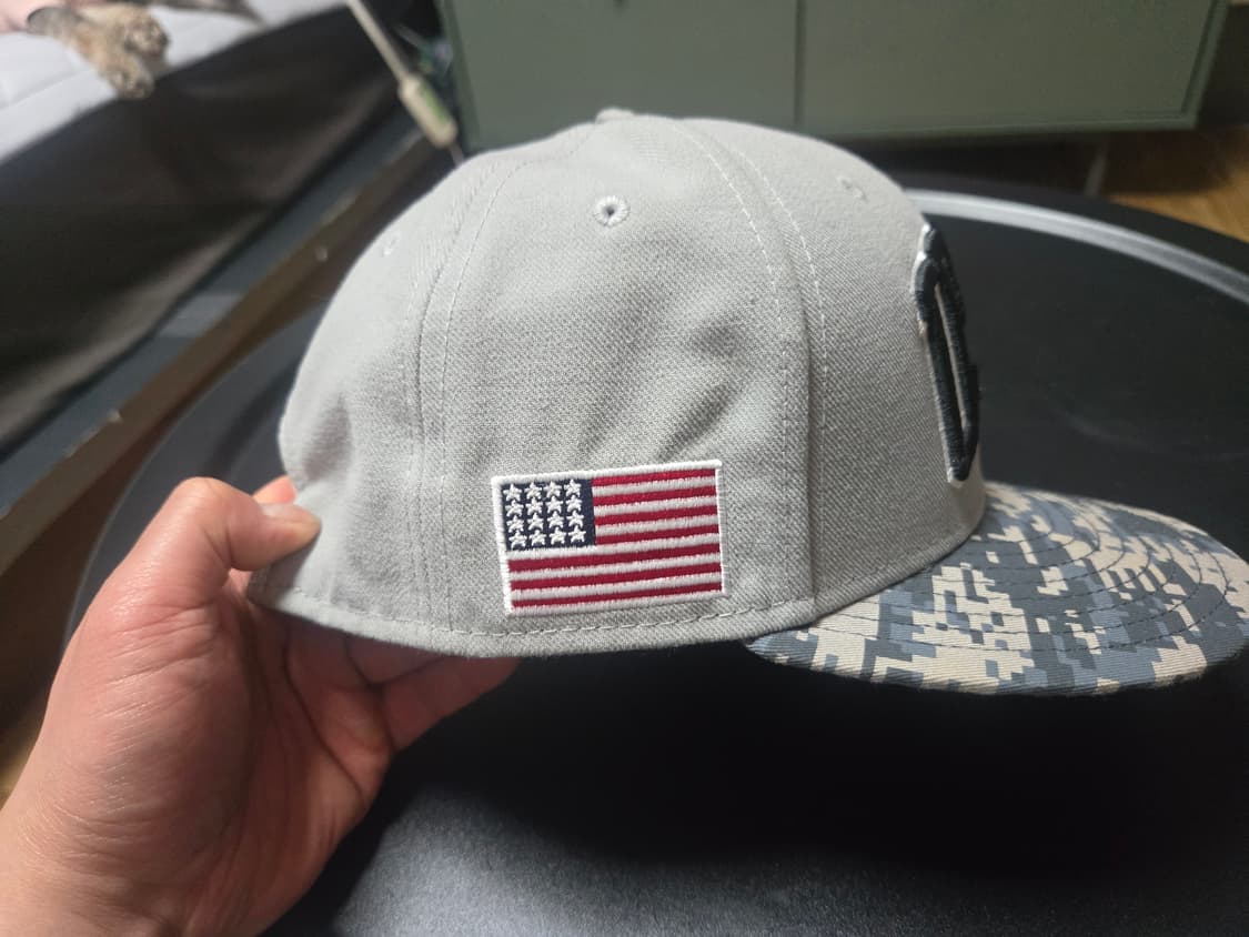 뉴에라 USA 디지털 카모 스냅백 (그레이/카모) 상품이미지2