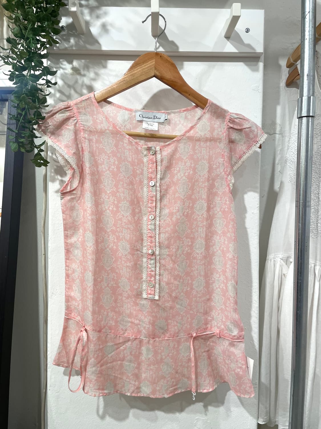 Dior Charm Point Silk Blouse 상품이미지6