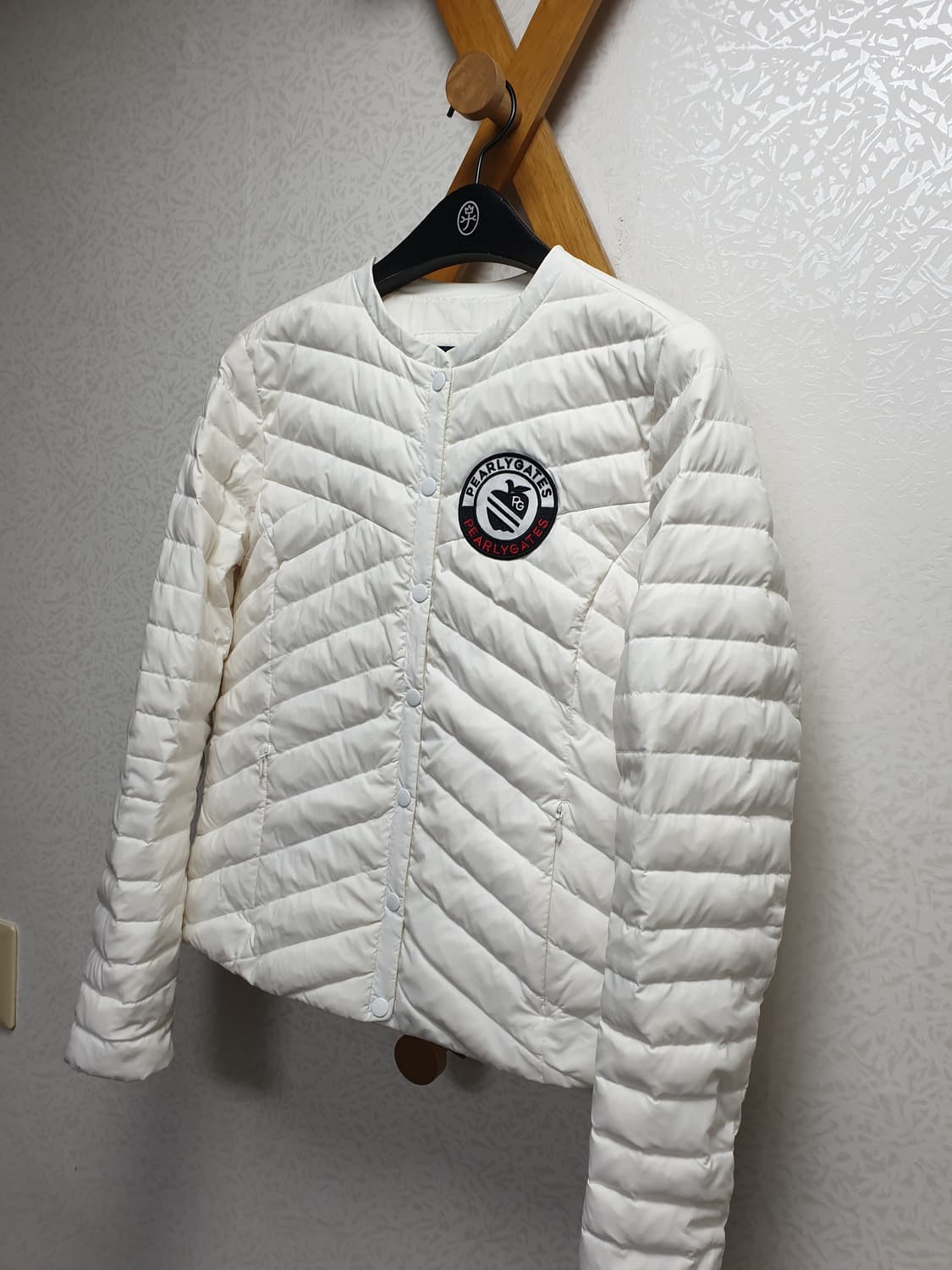 [0/90] 파리게이츠 여성 골프경량패딩 구스 상품이미지2