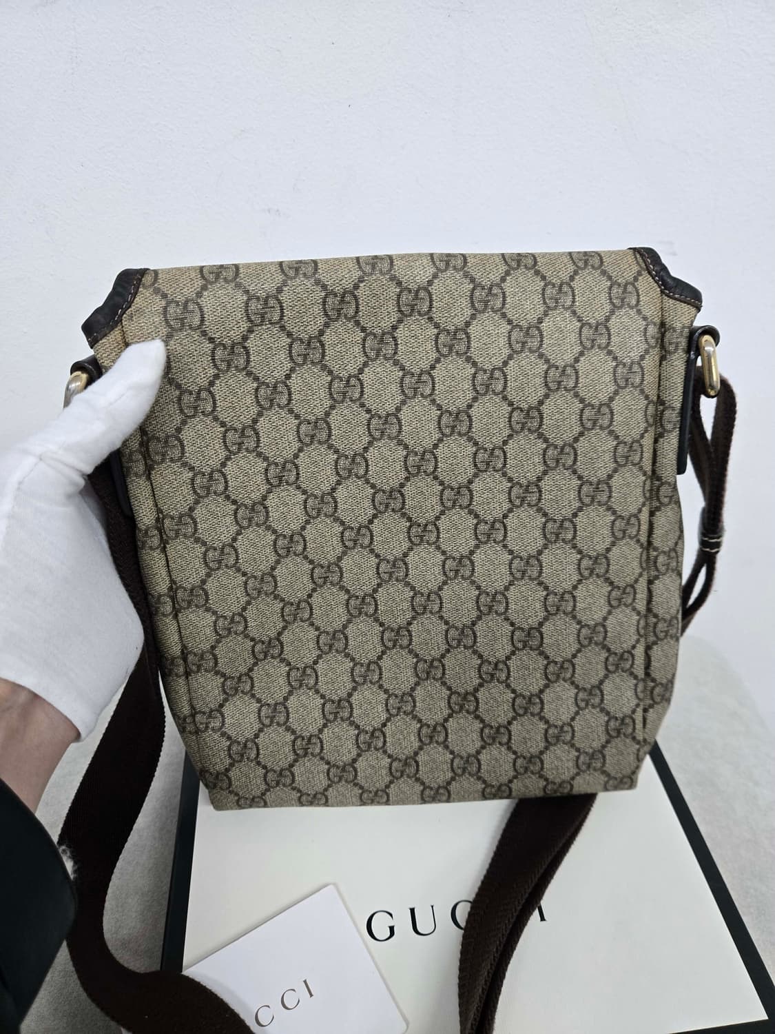 [보증서 정품] 구찌 시그니처 메신저백 상품이미지6