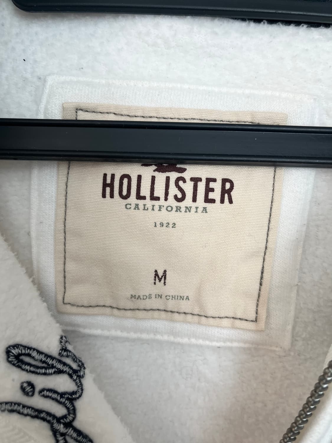 홀리스터 캘리포니아 화이트 후드집업 [M] 상품이미지4