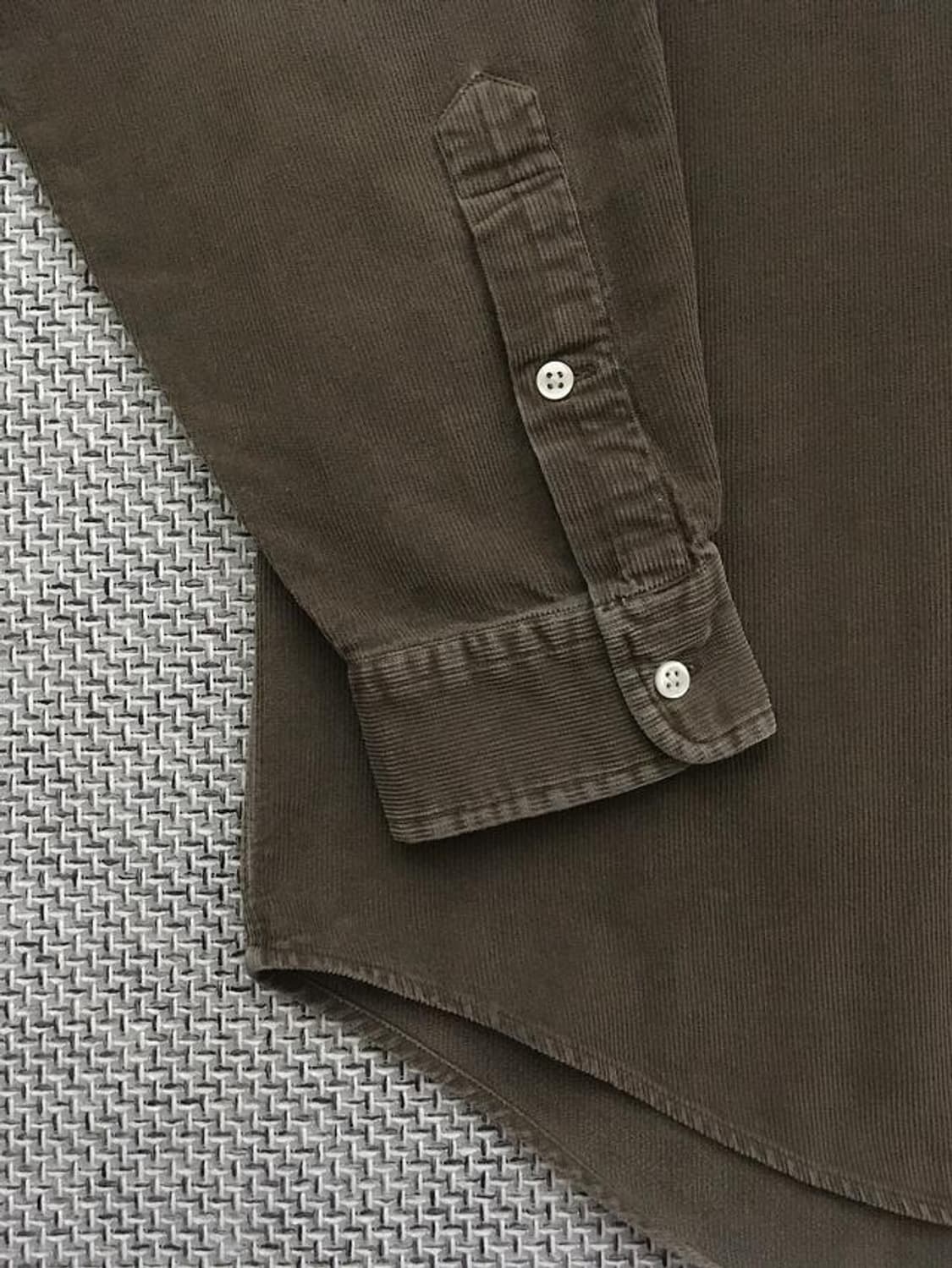 Khaki brown heavy corduroy oversized SH 상품이미지4