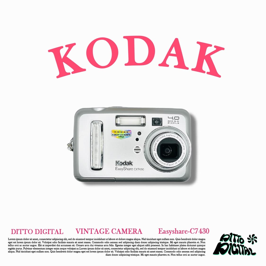 Kodak Easyshare CX7430 디카 상품이미지1