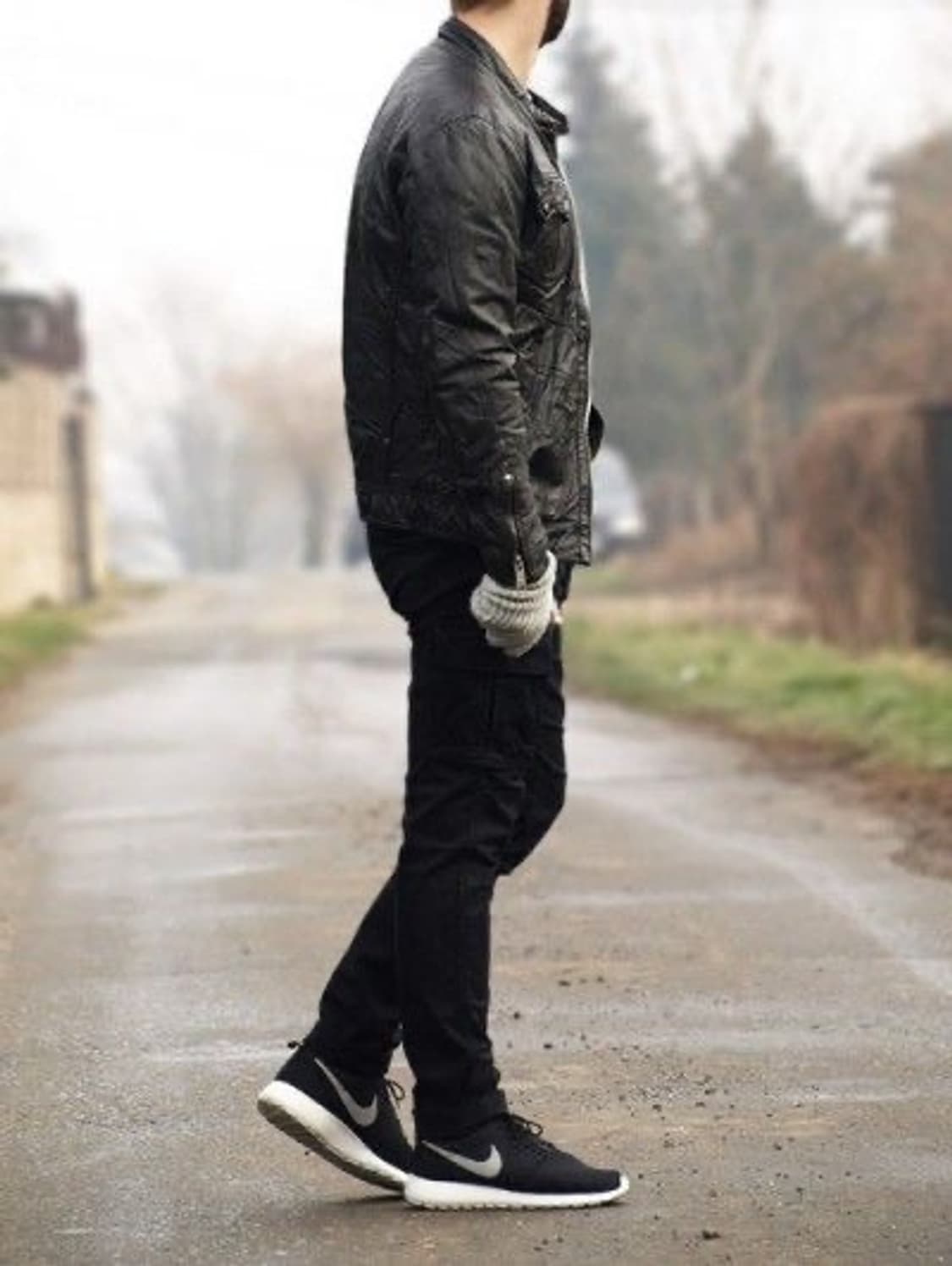 [250] 나이키 로쉬런 블랙/실버 - 가볍고 편한 데일리 운동화 상품이미지9