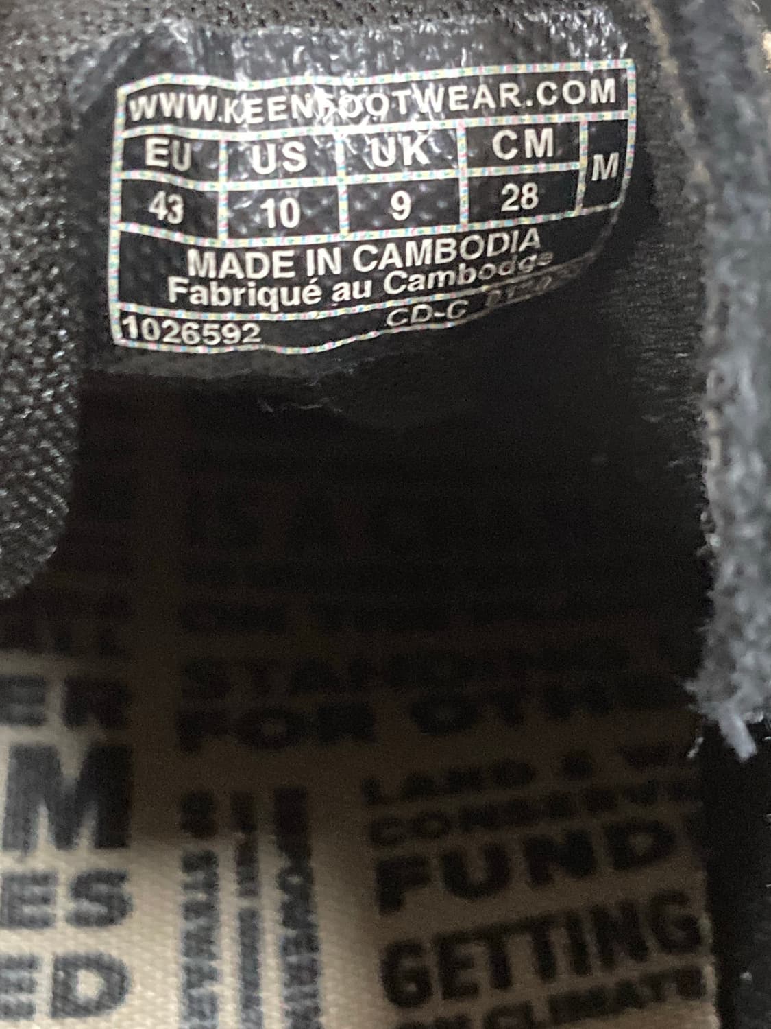 킨 재스퍼 블랙 keen jasper black 상품이미지4