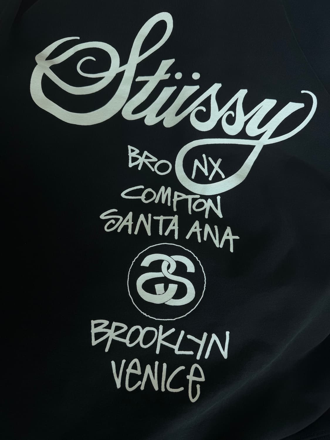 스투시 월드투어 후드집업 블랙 2021 M사이즈 상품이미지1