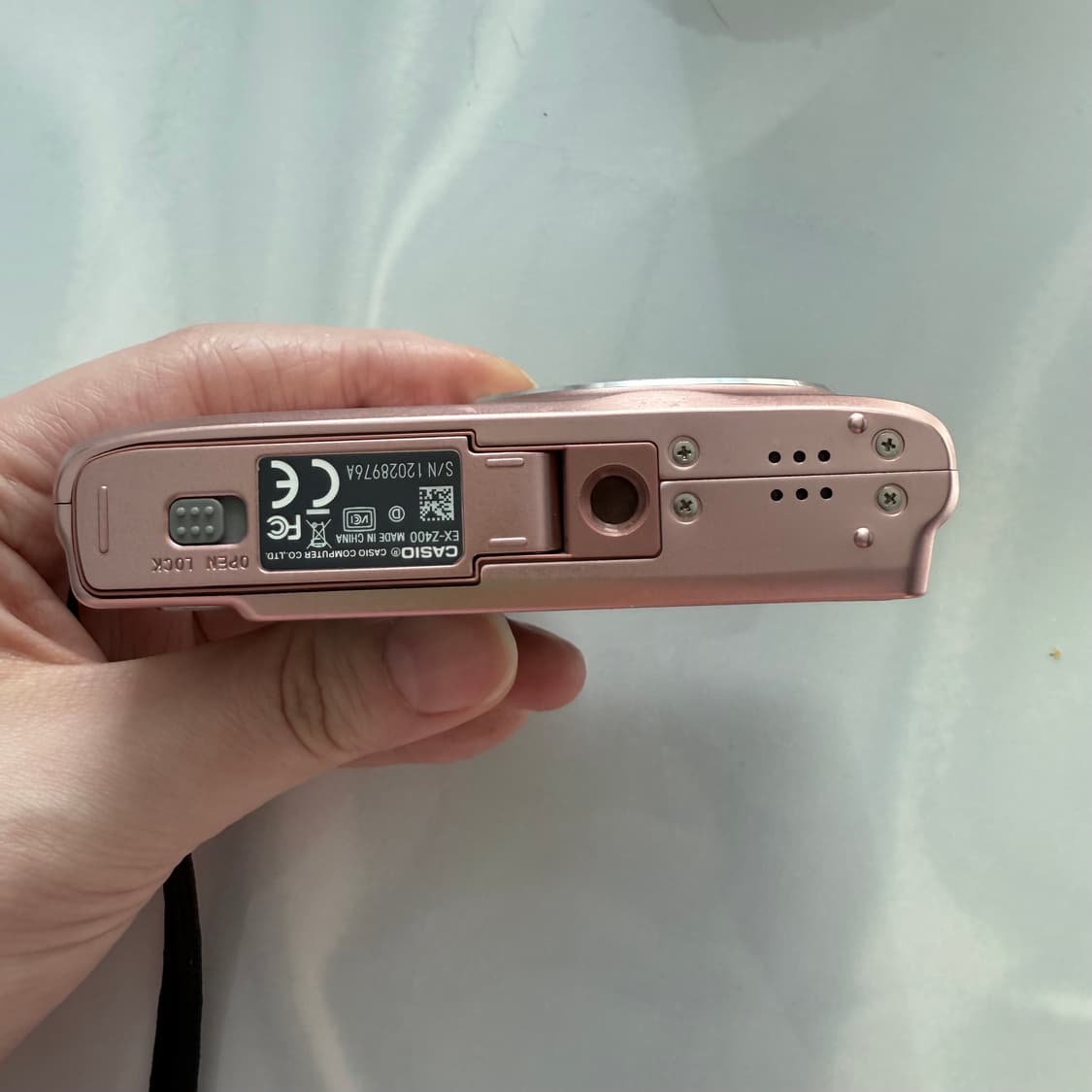 태연디카/ 카시오 엑슬림 400 핑크 상품이미지3