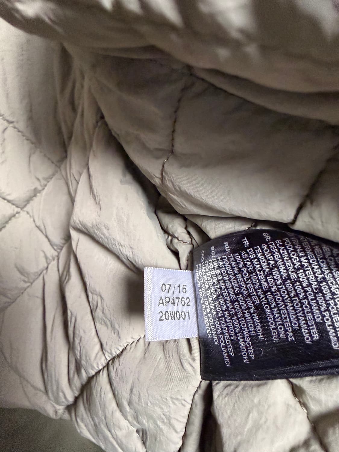 [m] 이지 시즌 1 카키 나일론 봄버 자켓 yeezy season1 상품이미지4