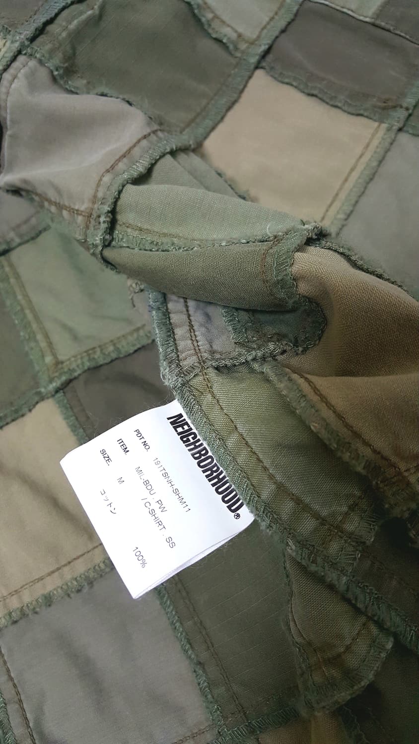 네이버후드 NEIGHBORHOOD MIL BDU 패치워크 셔츠 상품이미지5