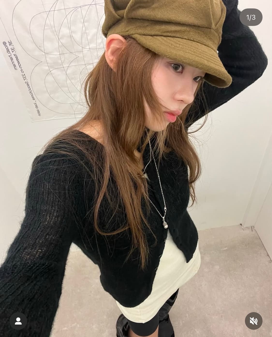 Gyeong  Newsboys Cap_Khaki 상품이미지2