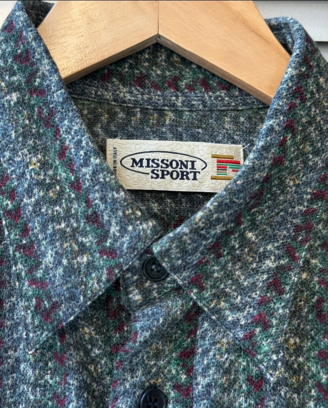 MISSONI SPORT 90s ITALY made shirt 상품이미지6