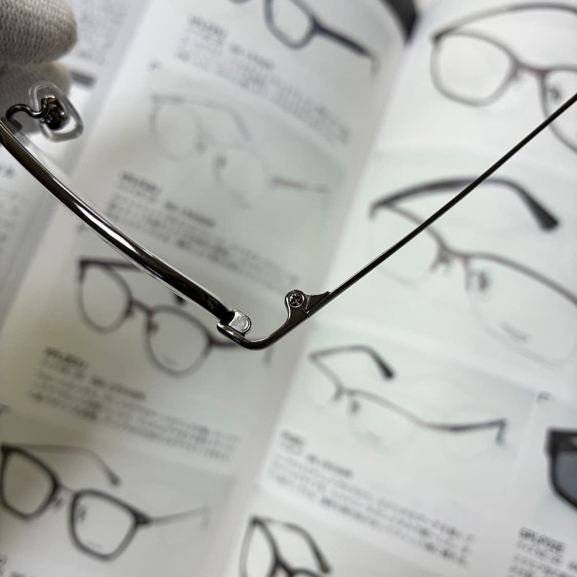 MIZUNO 미즈노 스퀘어 반무테 티타늄 일본 안경 상품이미지5