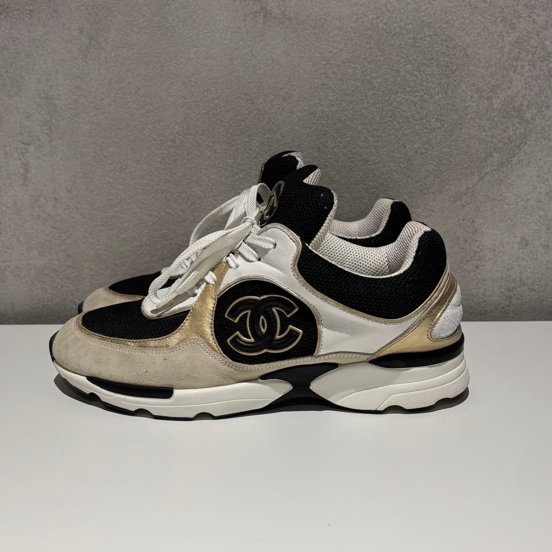 샤넬 CC 로고 크루즈 스니커즈 상품이미지3