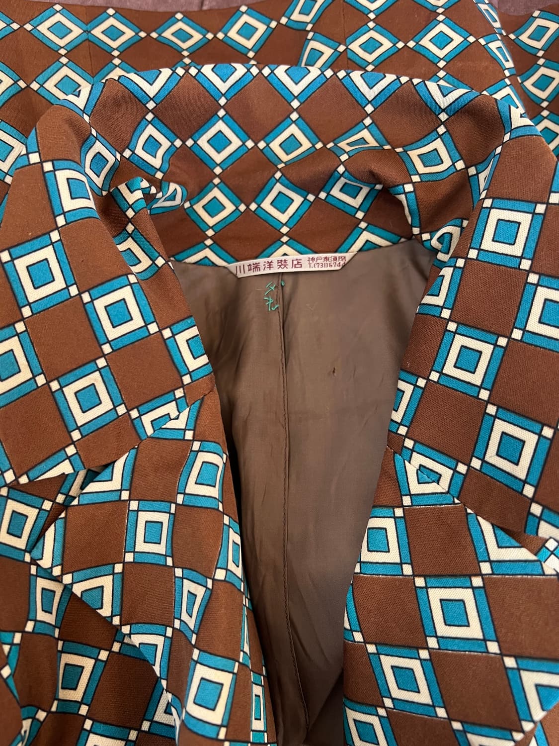 일본수입 여성 핸드메이드 정장셋업 투피스셋업 자켓치마셋트 상품이미지5