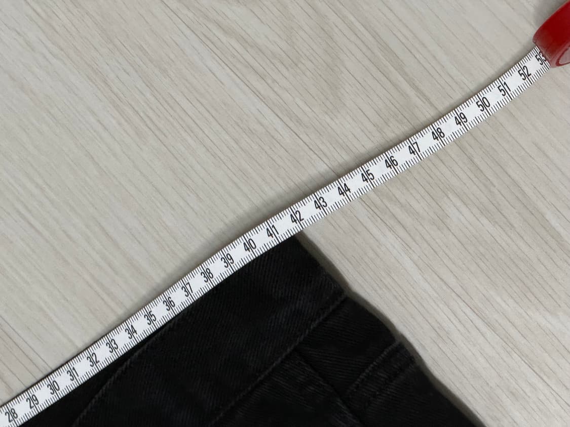 아영상사 블랙 데님 팬츠 상품이미지3
