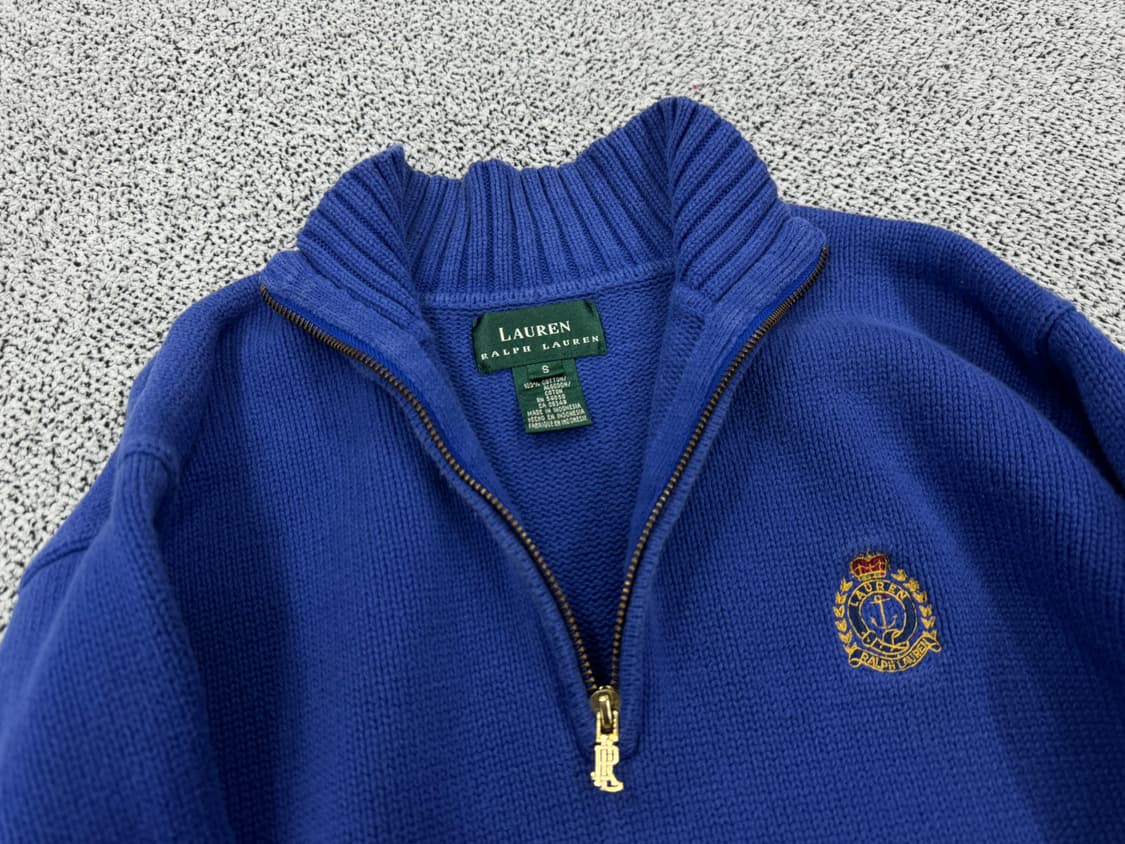 폴로 랄프로렌 반집업 니트 상품이미지2