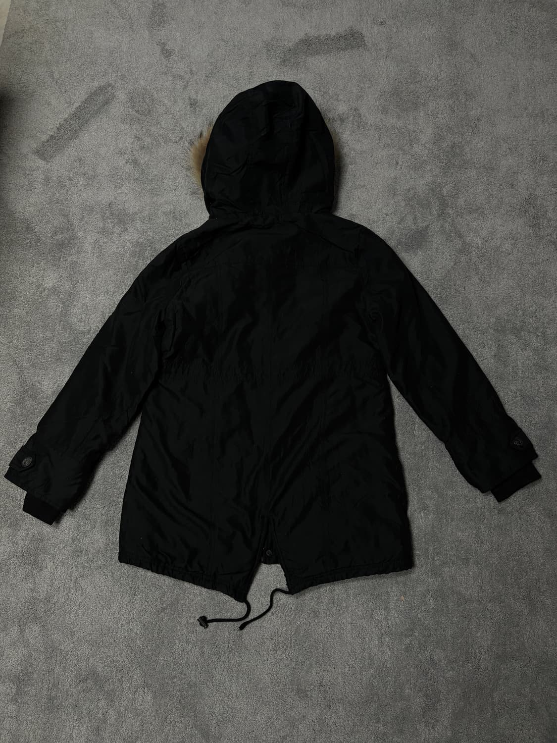 Vintage vkei punk fur hood jacket 상품이미지5