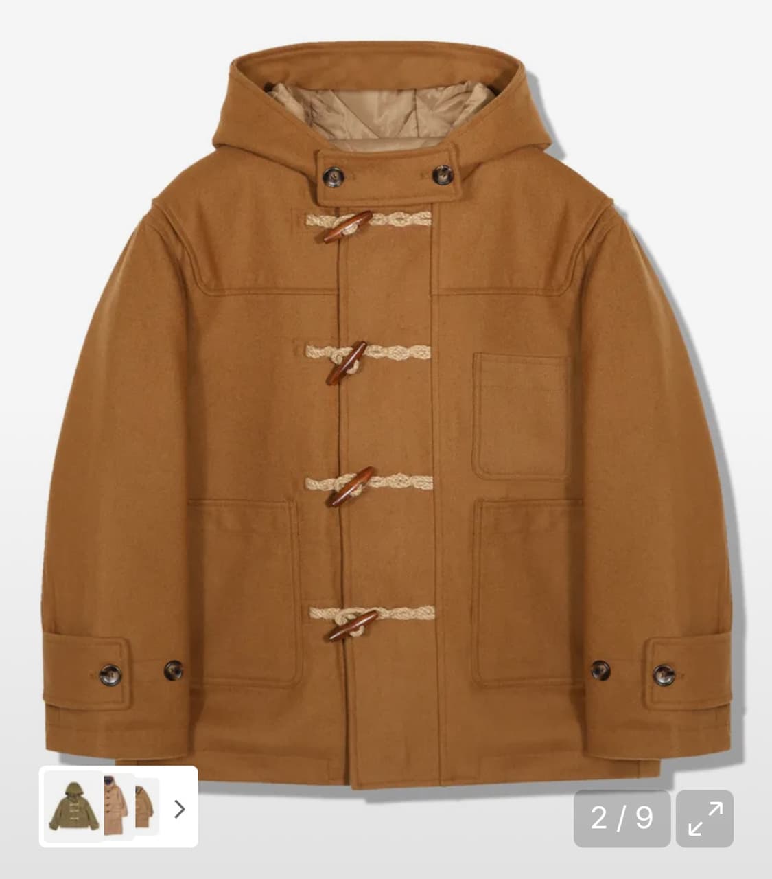 구빈 더플코트 상품이미지1